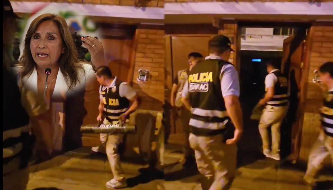 El allanamiento se realizó en la medianoche del viernes 29 de marzo.