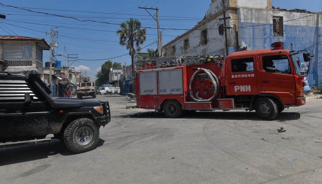 Penitenciaría Nacional en Puerto Príncipe.