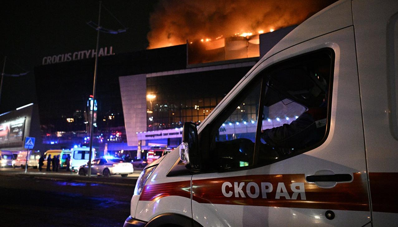 El tiroteo fue seguido por una explosión.