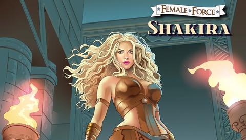 El comic de Shakira fue ilustrado por Martín Giménez.
