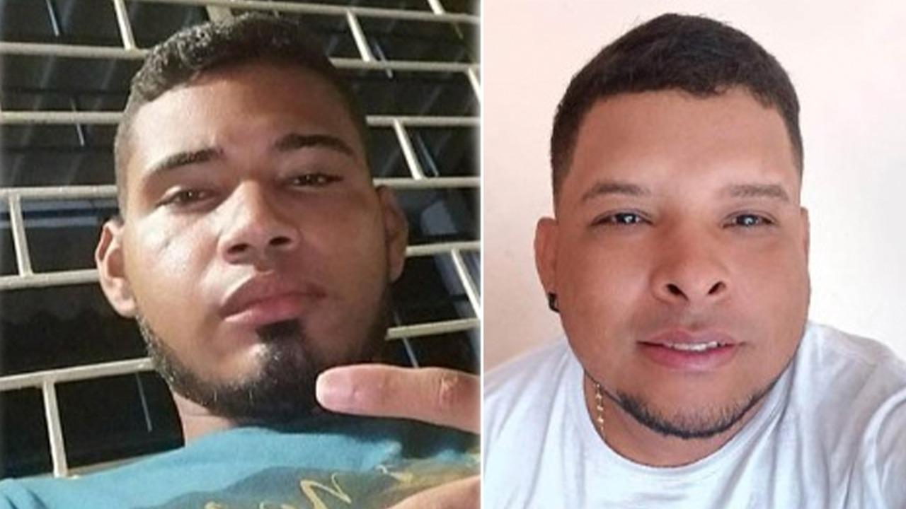 Yeferson Padilla Felipe, fallecido; y José Joaquín Ojeda Márquez, herido.
