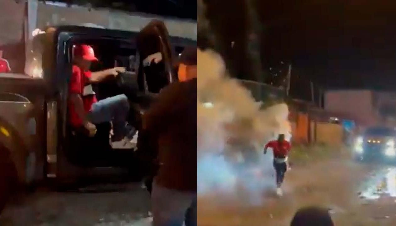Alan Arellano es recibido las calles de la localidad de El Milagro, de la costera provincia de Guayas.