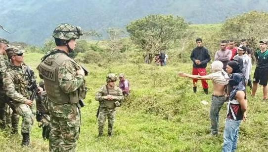 El Ejército intentó dialogar, pero la comunidad no aceptó