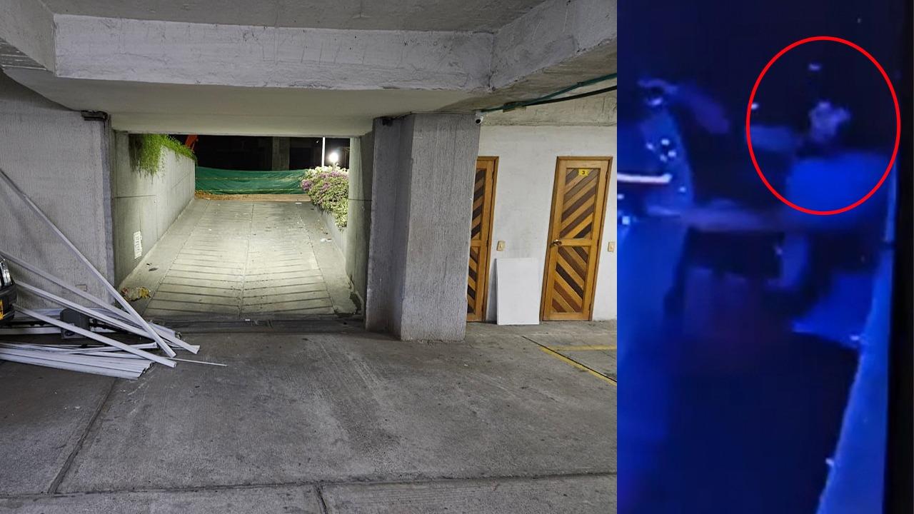 La noche del miércoles en la carrera 56 con calle 81.