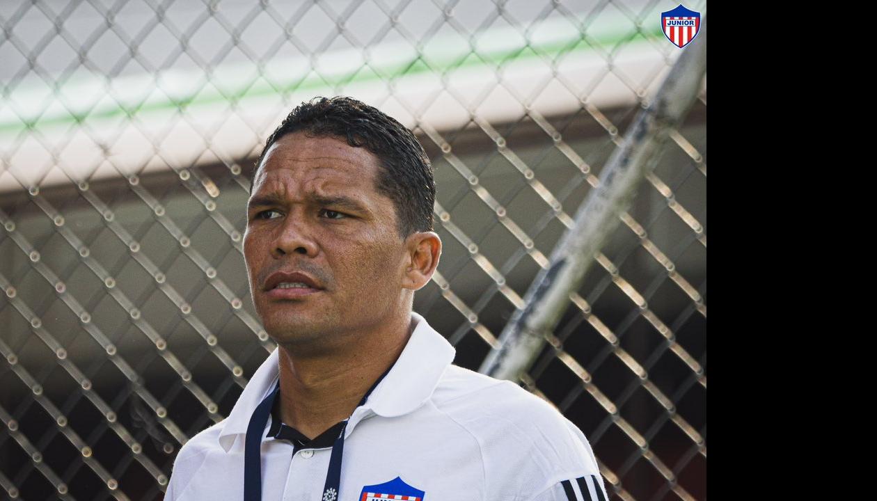 Carlos Bacca, delantero y capitán del Junior. 