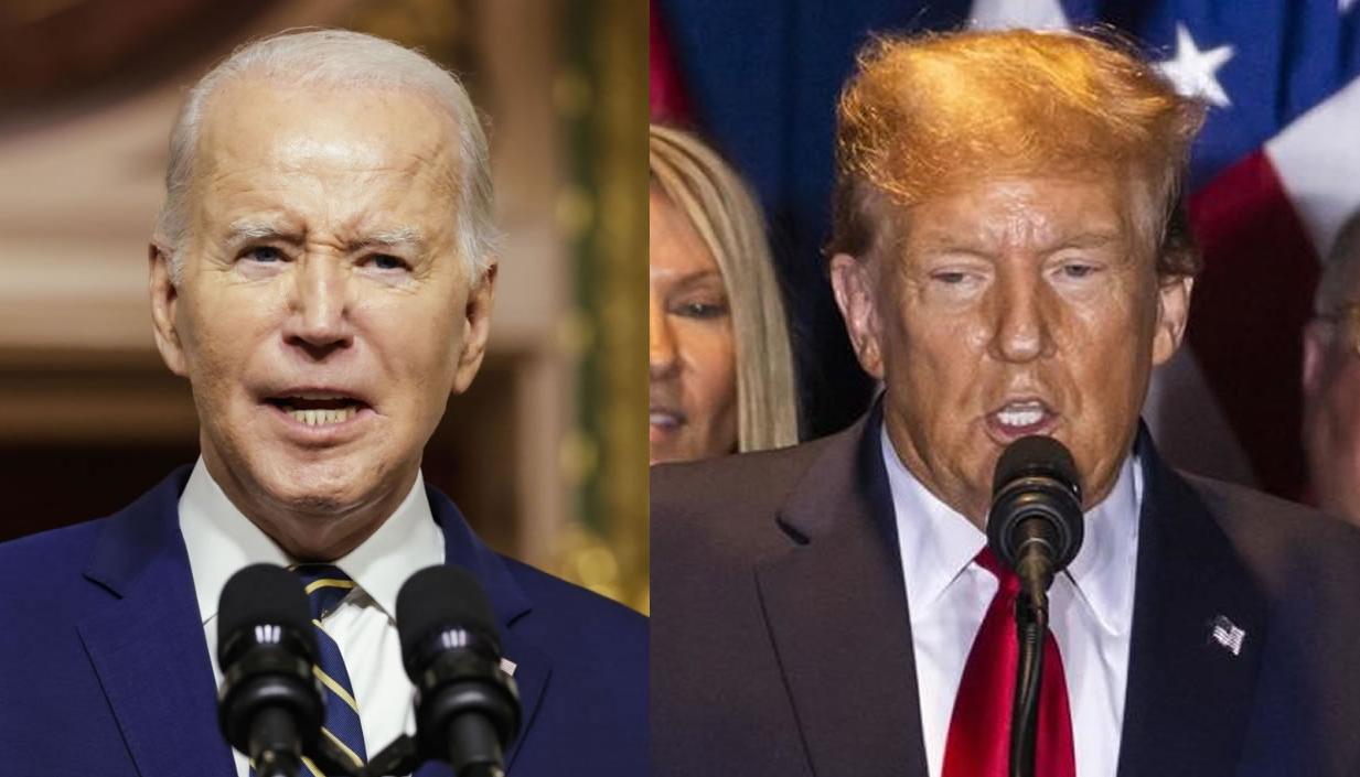 Joe Biden y Donald Trump
