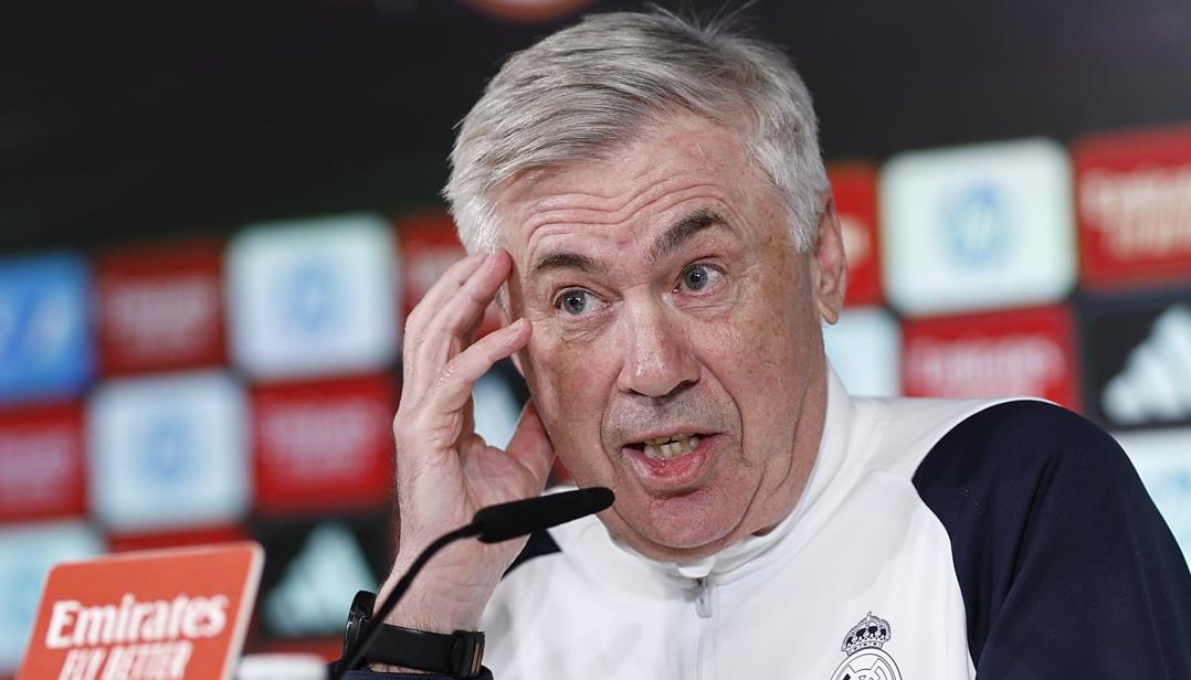 Carlo Ancelotti, entrenador del Real Madrid.