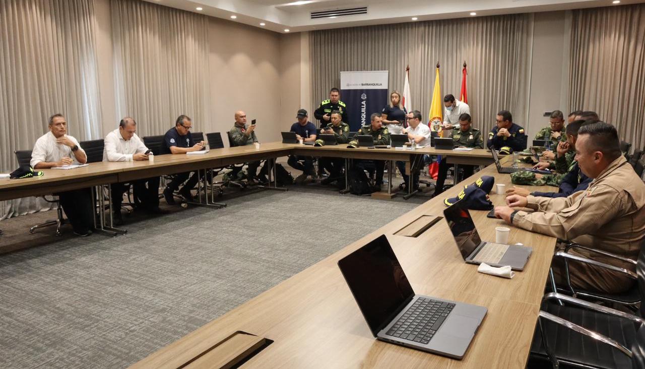 Consejo de Seguridad en Barranquilla.