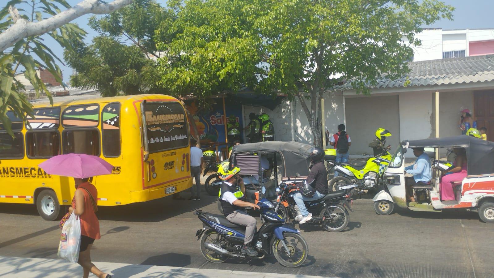 Se registró en la calle 41 con carrera 17 barrio La Ilusión.
