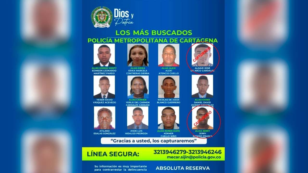 Jerry Rosero Prasca y Aldair de Arco Cardales.