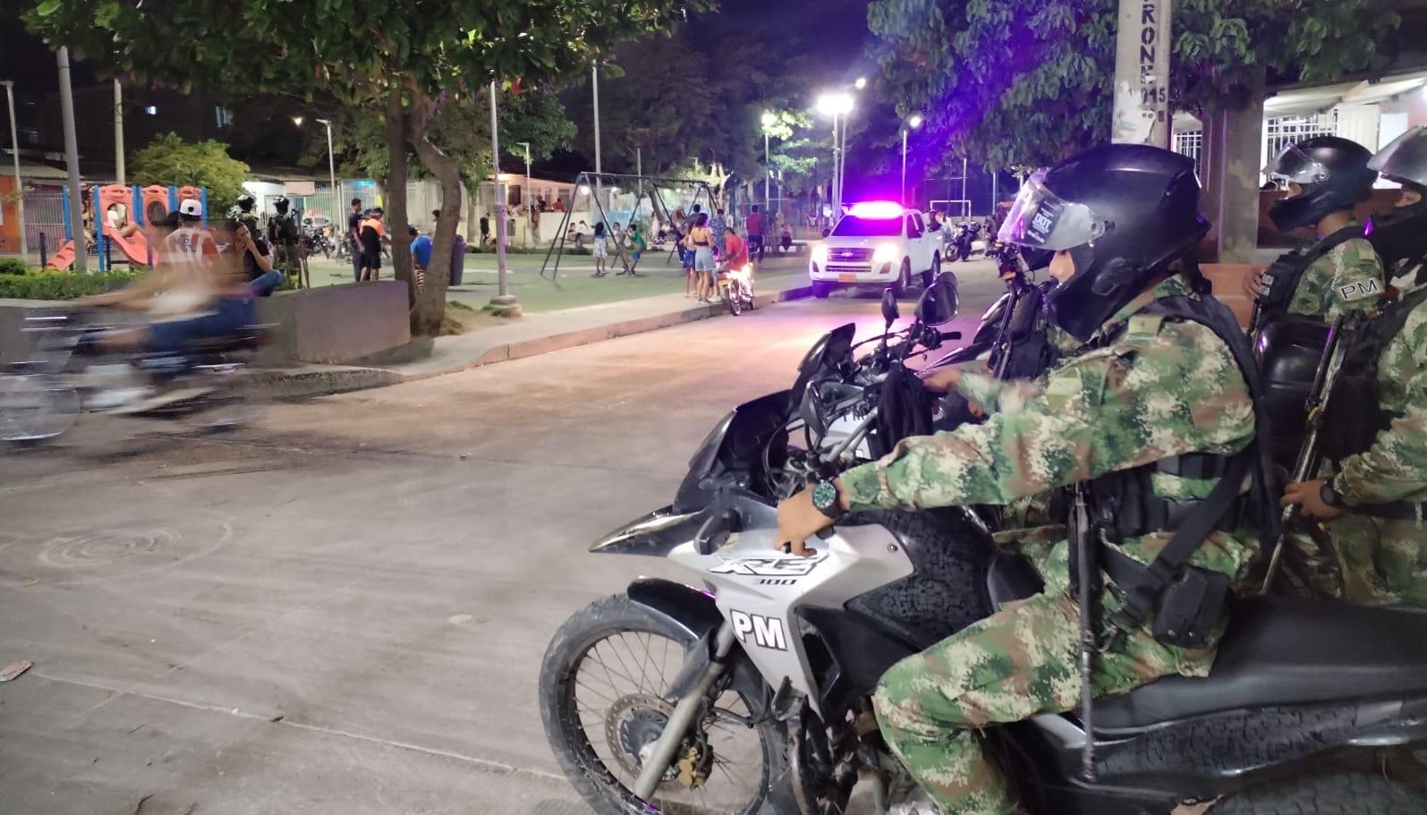 La presencia del Ejército fue una de las medidas más aplaudidas en Semana Santa en Barranquilla