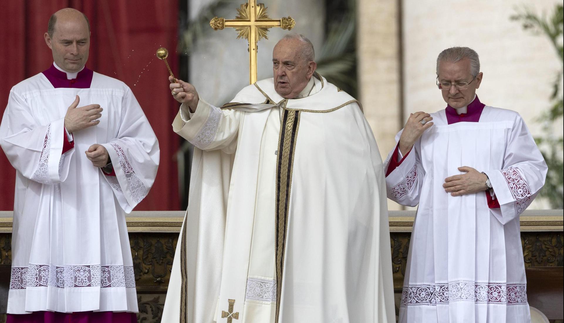 El papa Francisco en la Misa de Pascua este Domingo de Resurrección