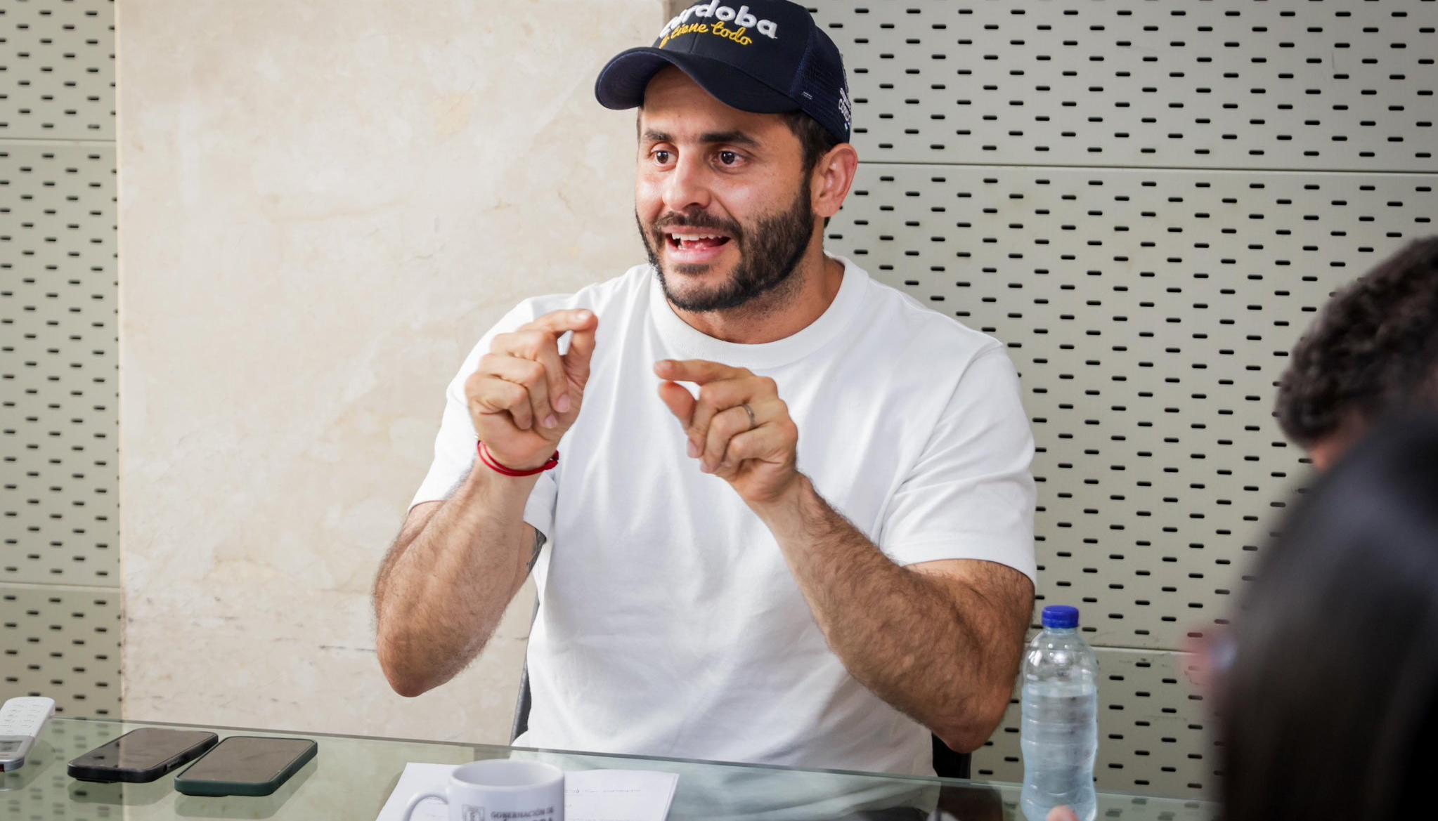 El gobernador de Córdoba, Erasmo Zuleta Bechara