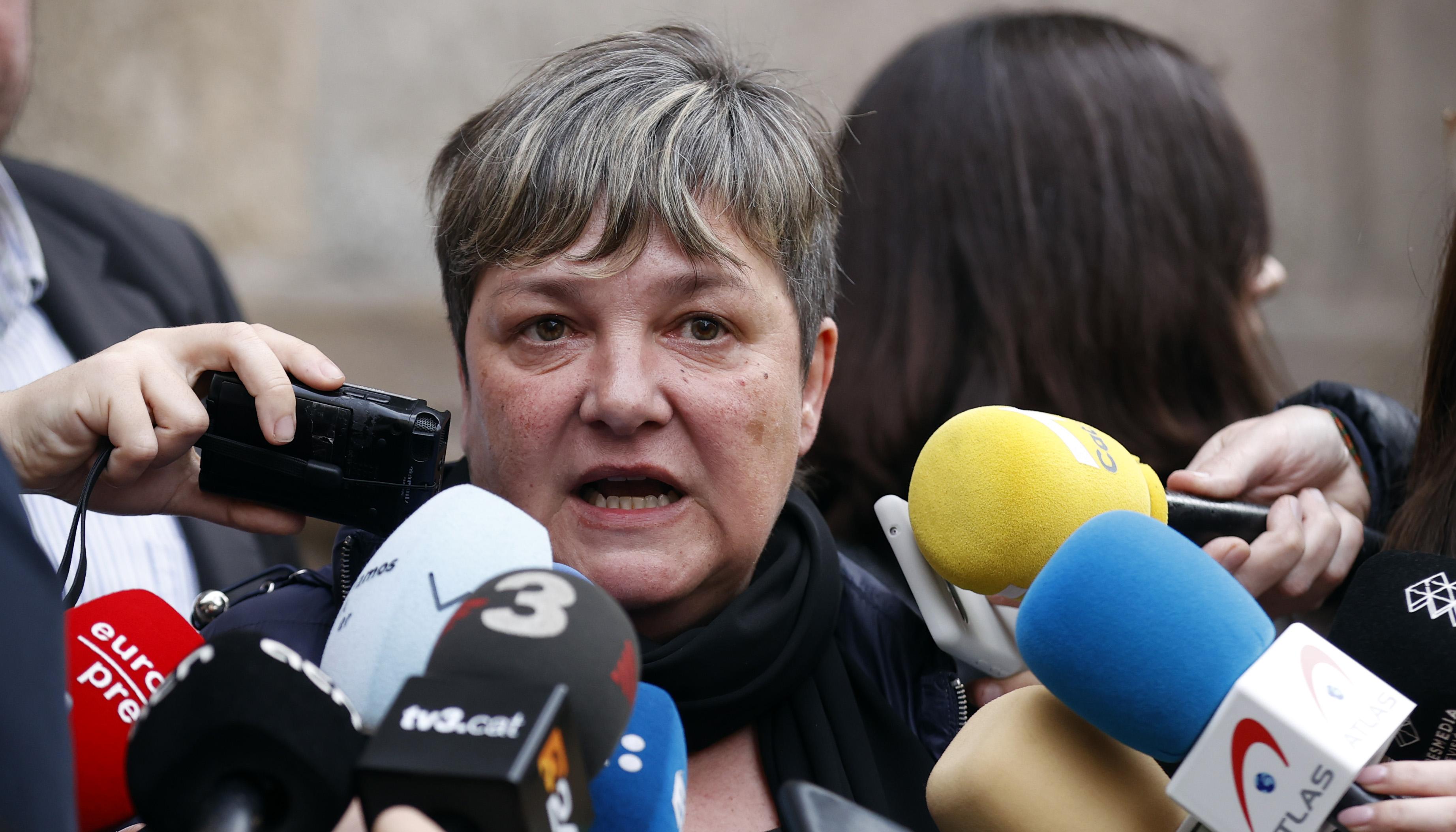 Ester García, abogada de la víctima de Dani Alves. 