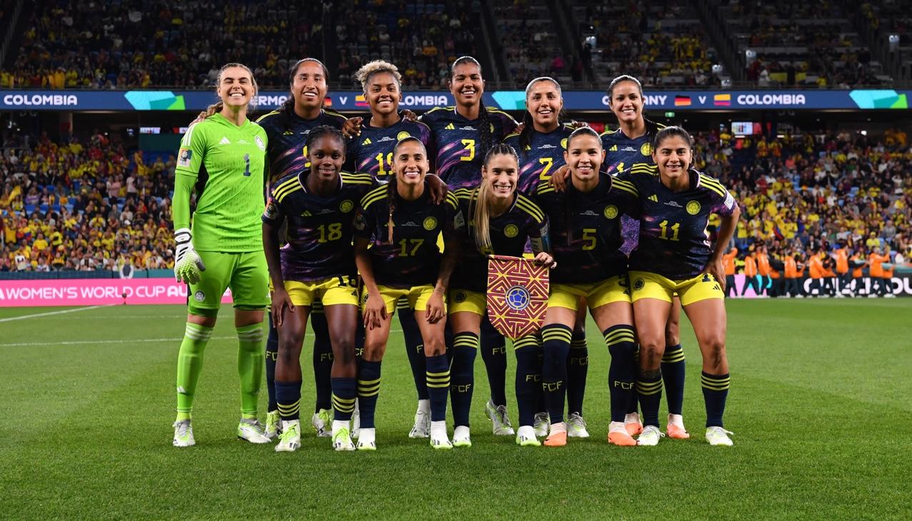 Selección Colombia femenina que participará en los Juegos Olímpicos de París.