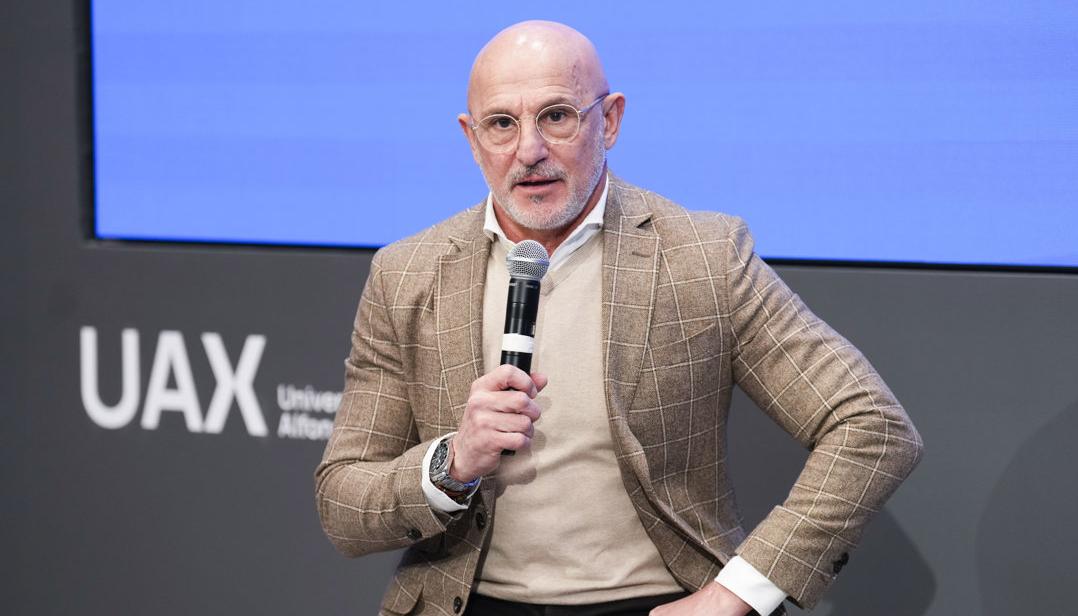 Luis De la Fuente, entrenador de la selección española de fútbol. 