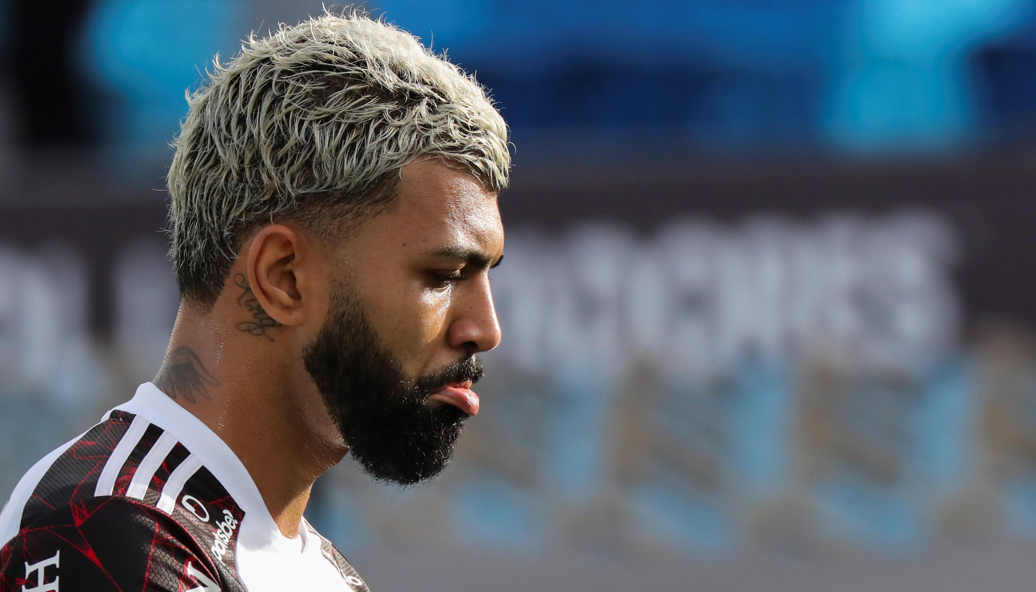 Gabriel Barbosa 'Gabigol', delantero del Flamengo. 