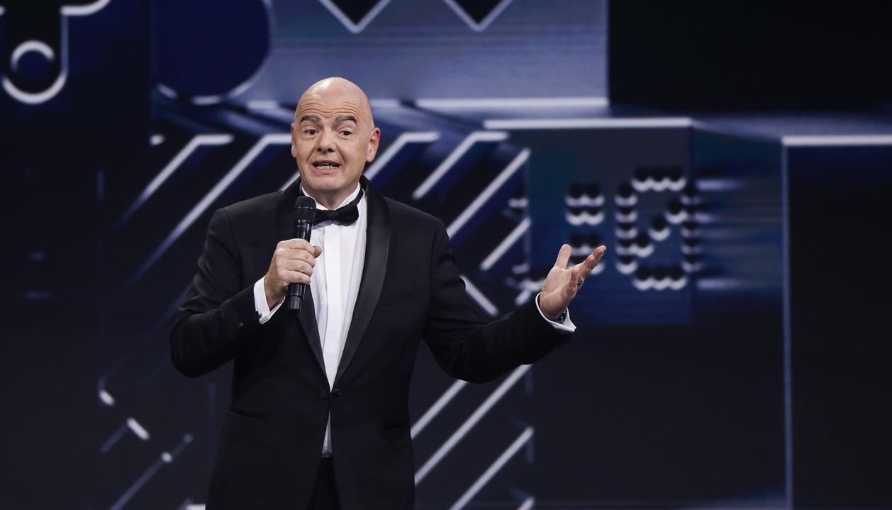 Gianni Infantino, presidente de la Fifa. 