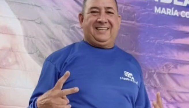 Joe Villamizar, coordinador en una localidad del estado Aragua del movimiento 'Vente Venezuela'