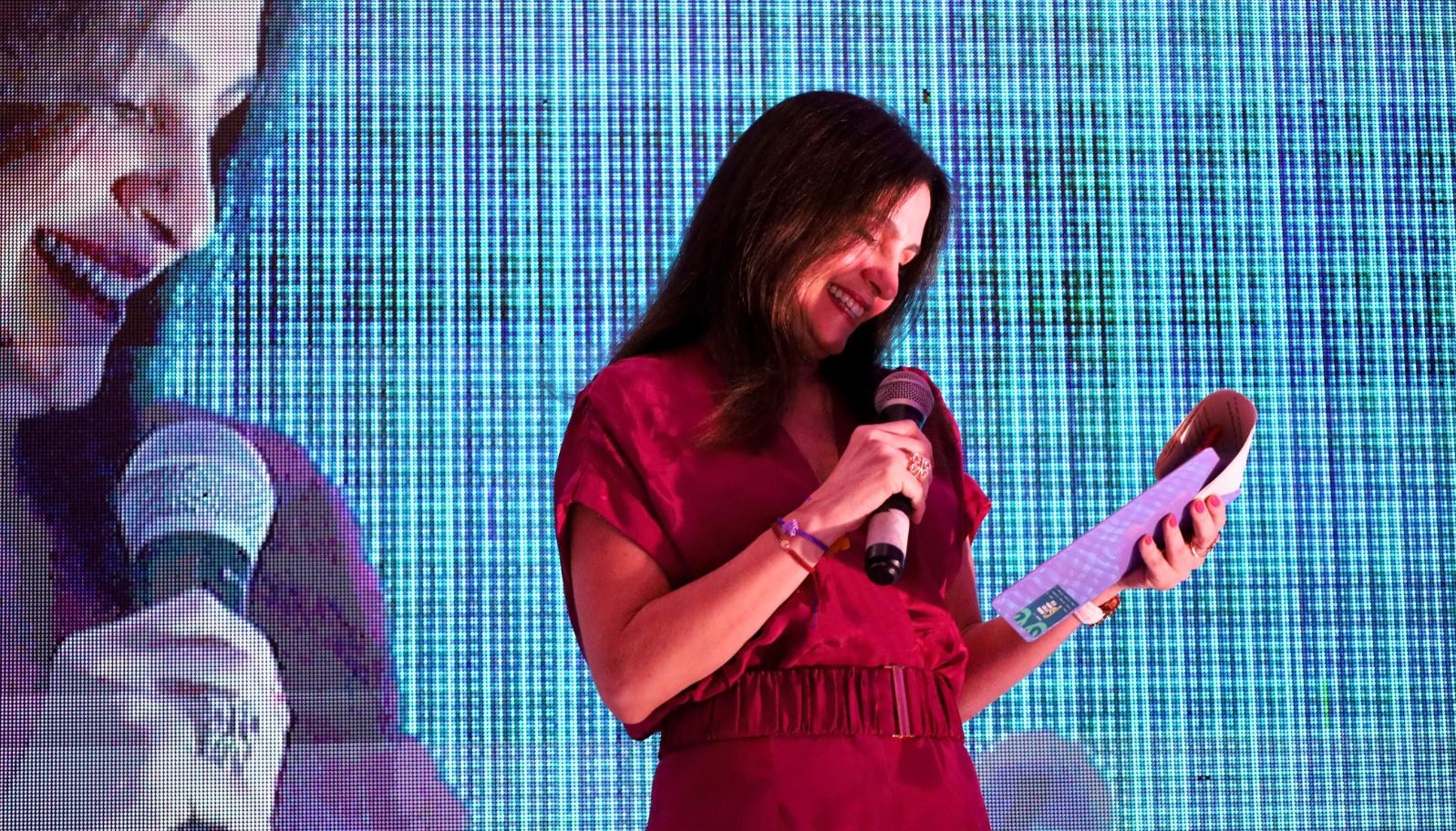 Katia Nule de Char en la conmemoración del Día de la Mujer