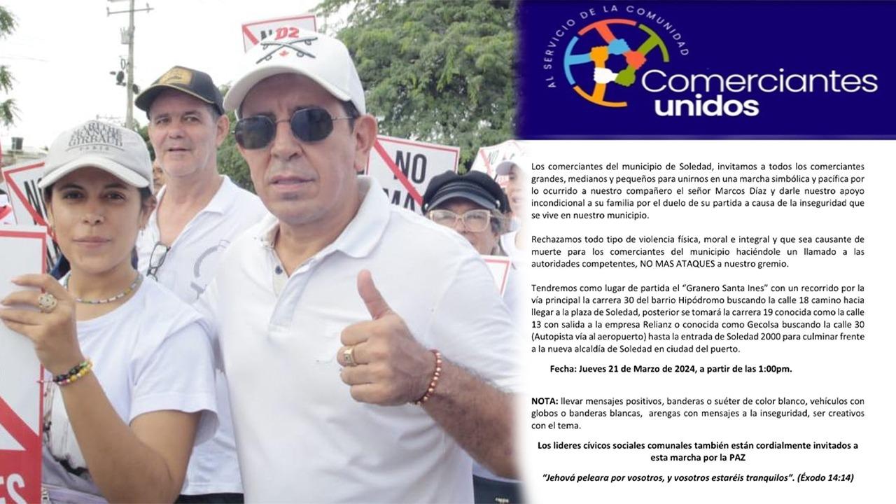  Marcos Díaz Plata, comerciante asesinado. 