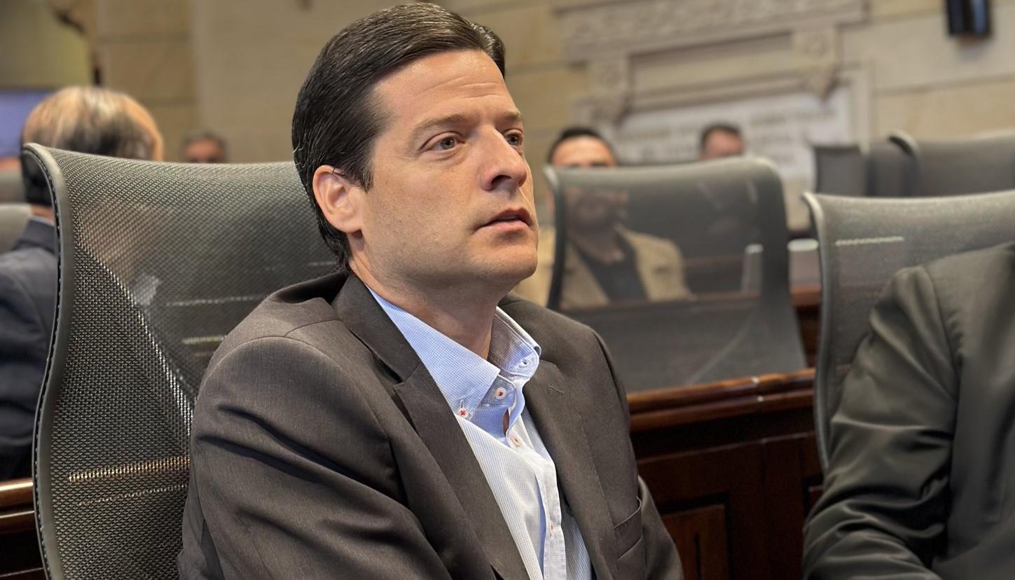 Mauricio Gómez Amín, senador del Partido Liberal. 