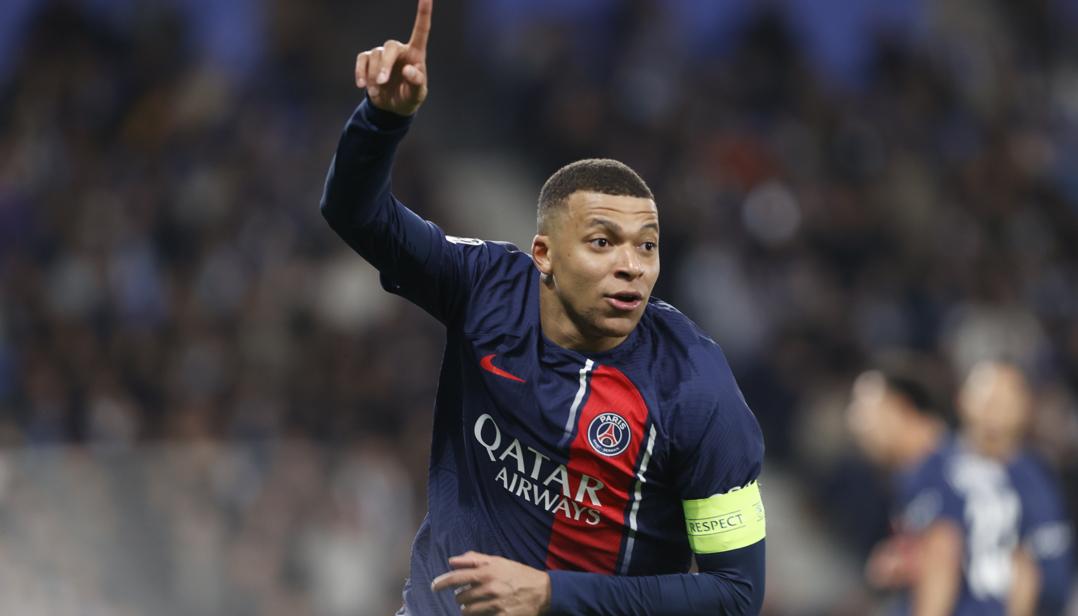 Kylian Mbappé, delantero del París Saint Germain. 