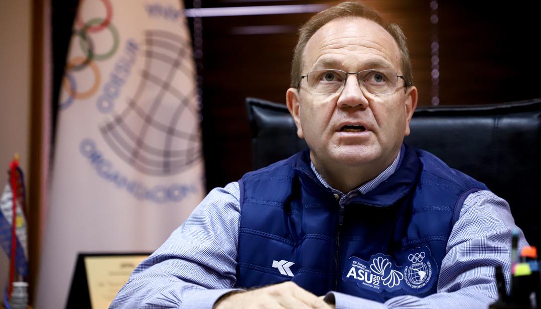  Camilo Pérez López, presidente del Comité Olímpico Paraguayo. 