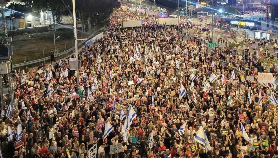Las protestas masivas de este domingo en Jerusalén