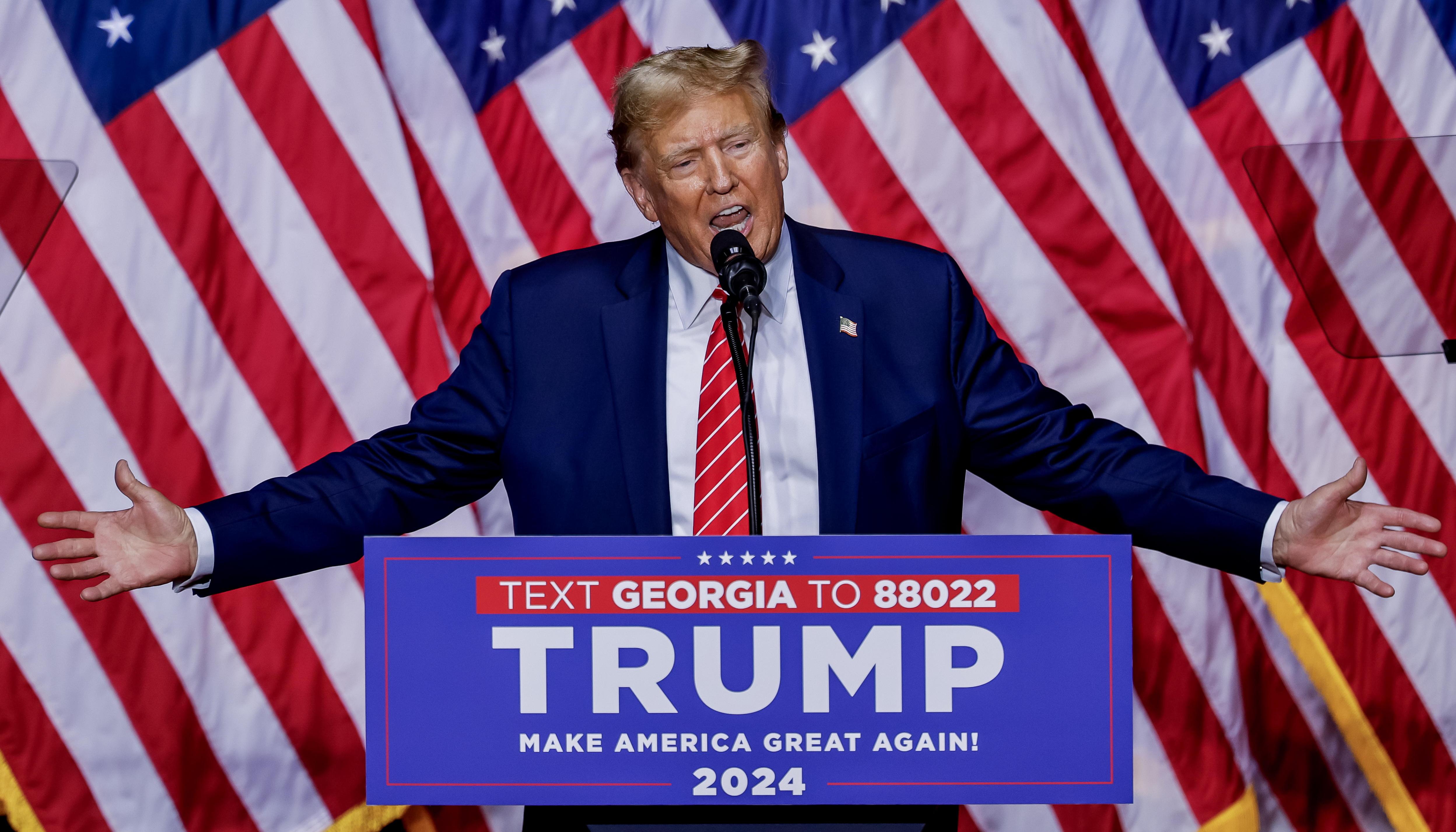 Donald Trump, expresidente de Estados Unidos. 