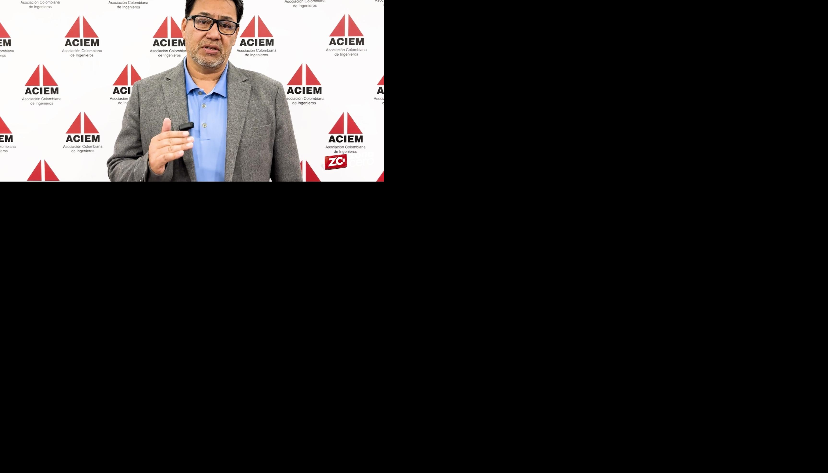 Daniel Enrique Medina, presidente de ACIEM.