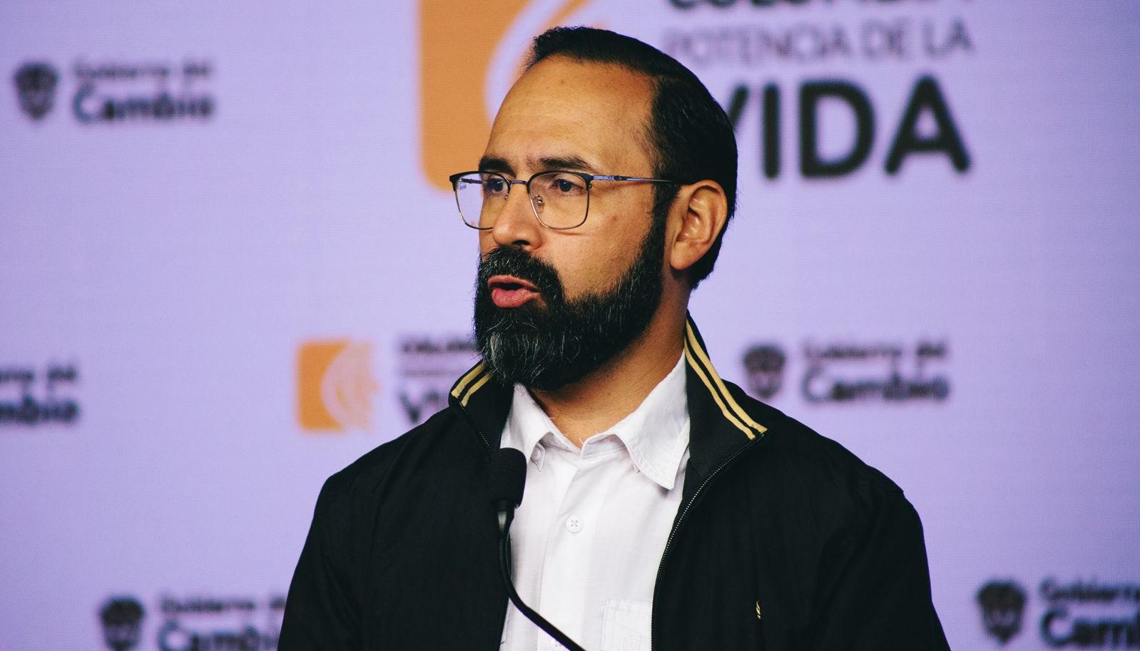 Andrés Camacho, ministro de Minas y Energía.