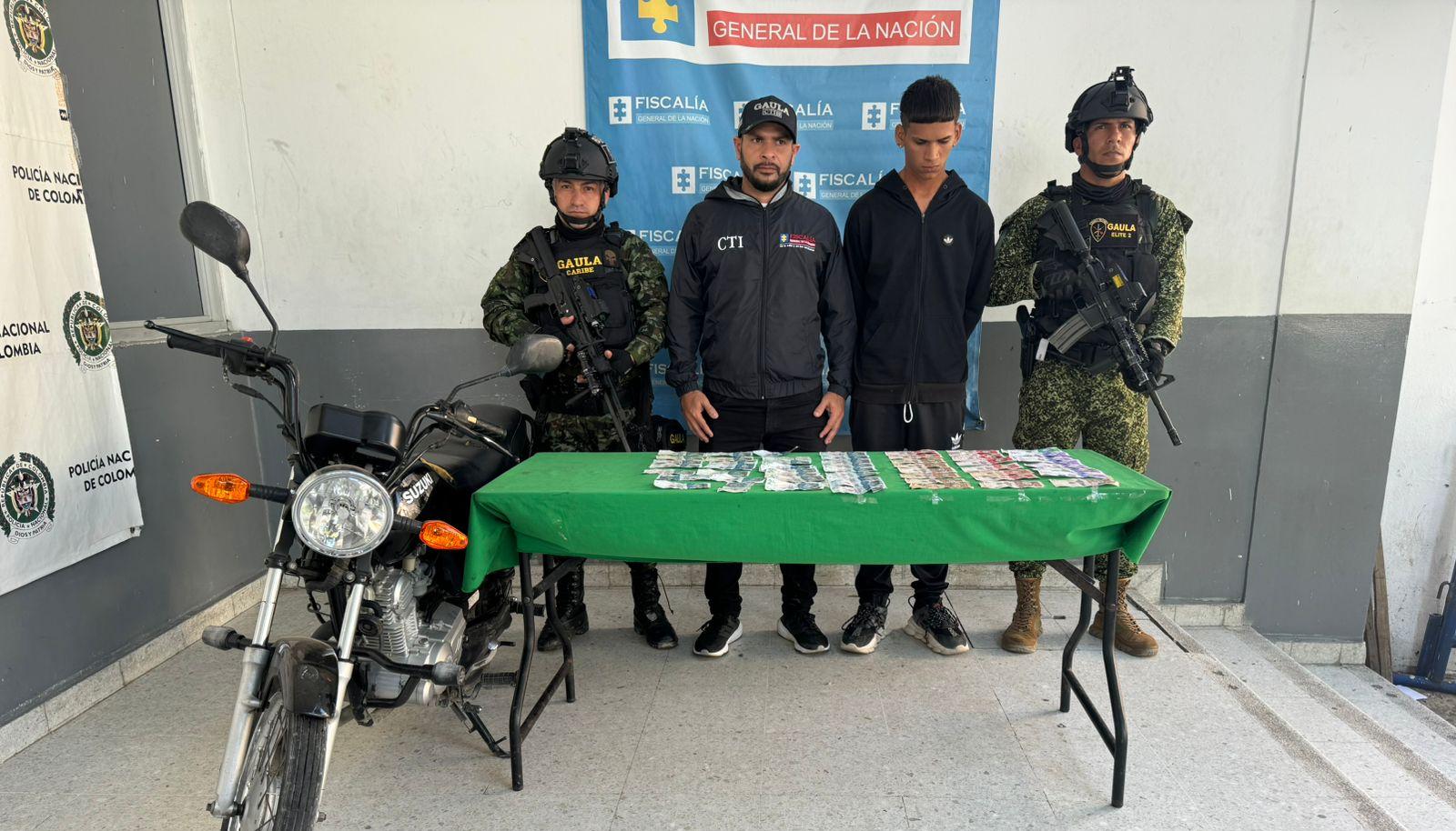 El hombre fue capturado cuando llegó a cobrar una extorsión a una tienda del barrio Bellavista.
