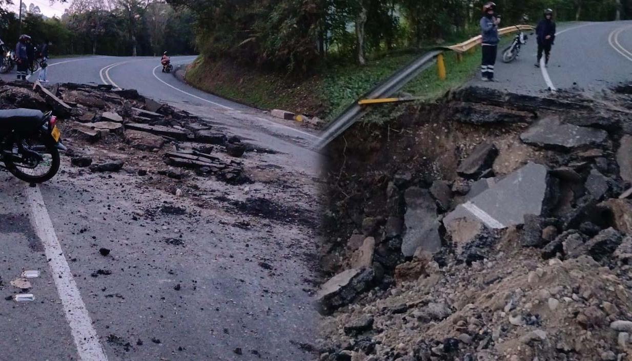 Los tramos de la vía Panamericana afectados por atentados con explosivos