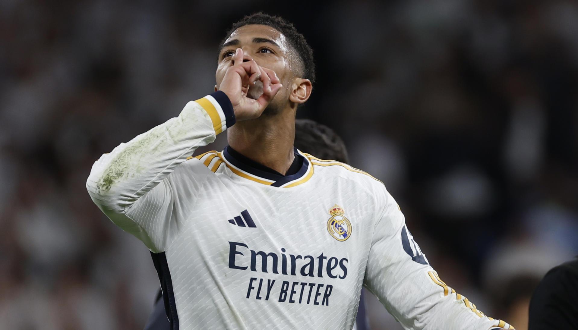 Jude Bellingham hizo el tercer gol del Real Madrid.