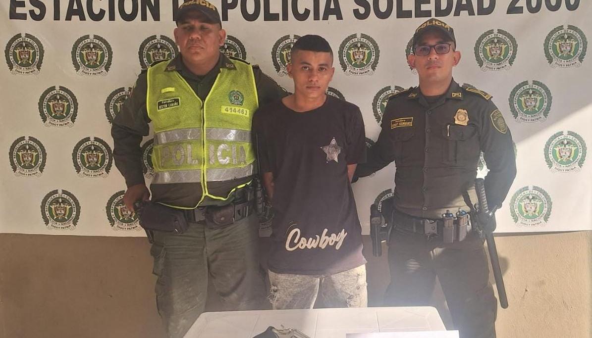 Juan Carlos Escorcia Donado, capturado. 