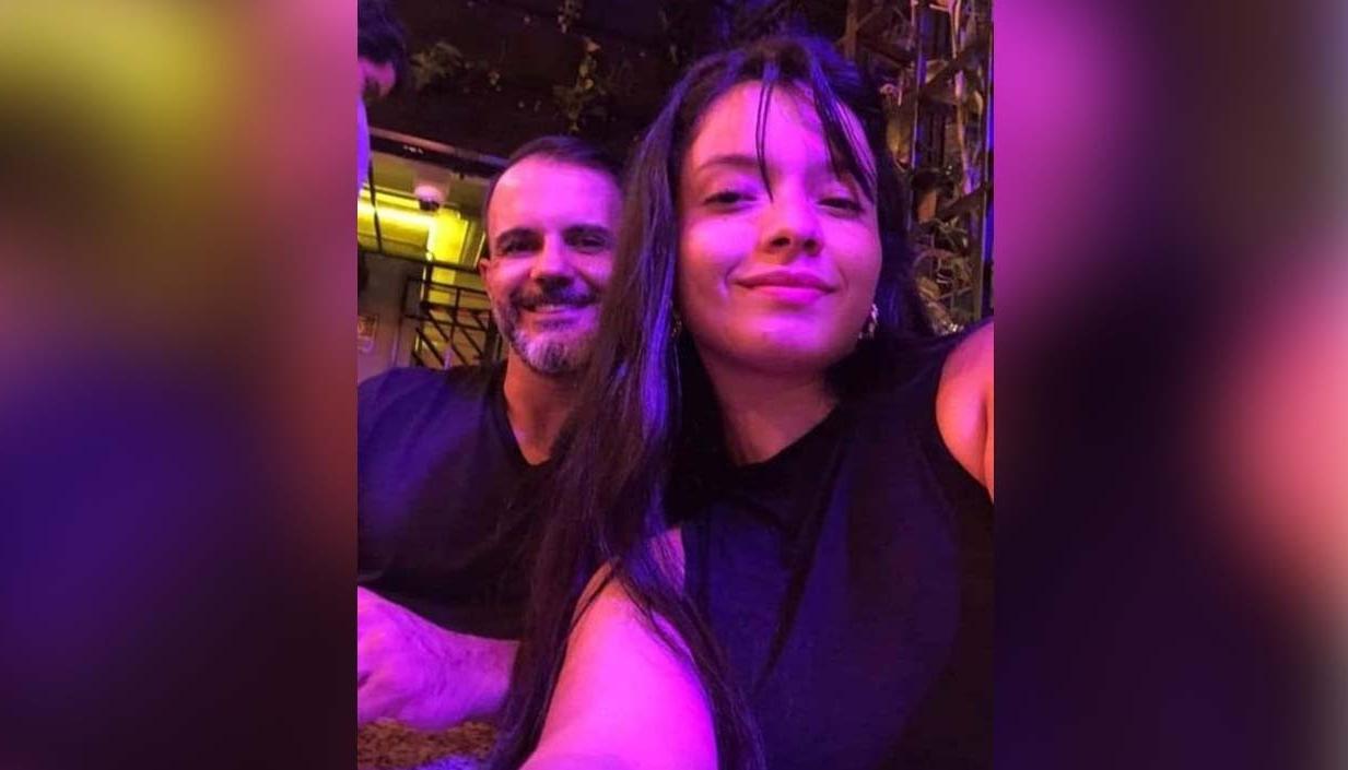Valentina Cepeda Rodríguez y su pareja.
