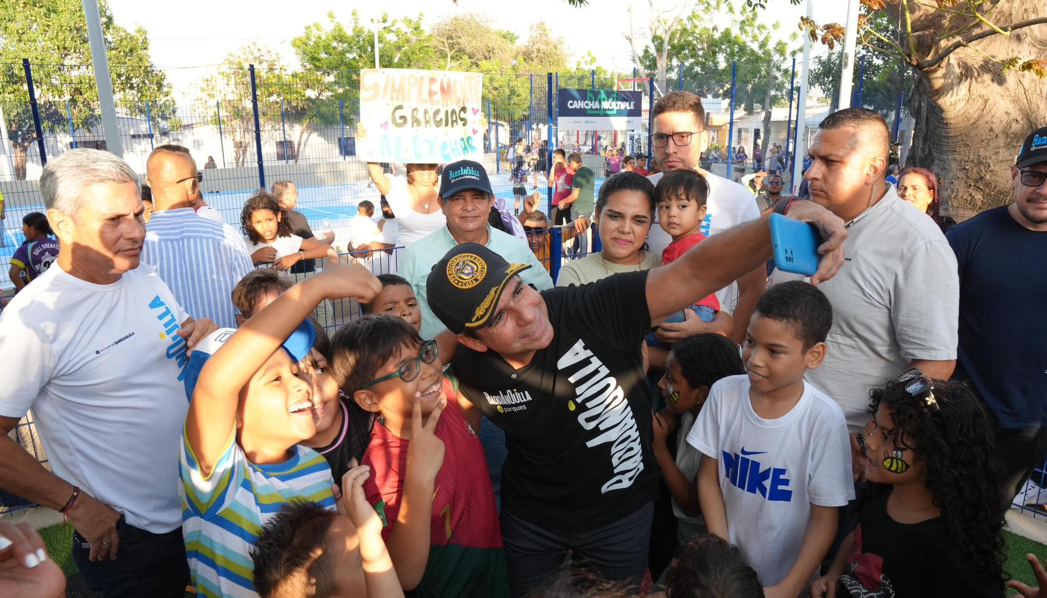 El Alcalde de Barranquilla, Alex Char.