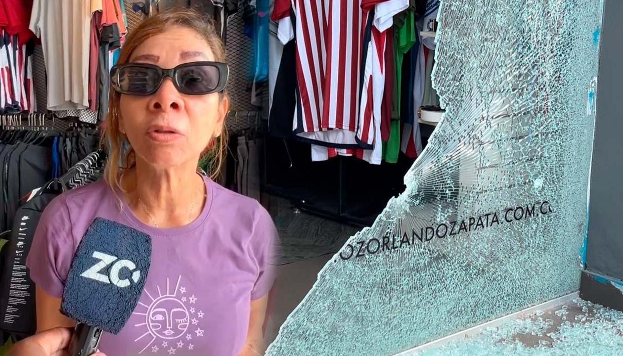Rosalba Díaz, testigo de la balacera.