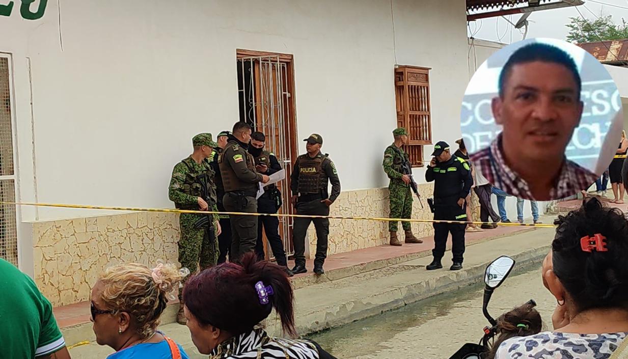 Luis Alfredo Leones Álvarez, docente asesinado en San Jacinto