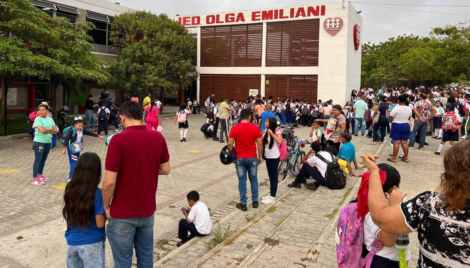 El IED Olguita Emiliani de Barranquilla.