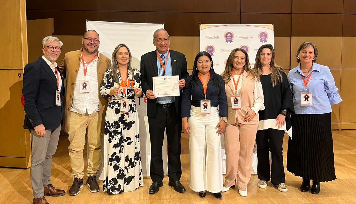 La empresa recibió importante reconocimiento.