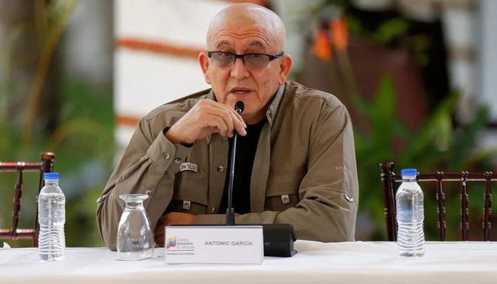 El jefe máximo del ELN, alias 'Antonio García'.