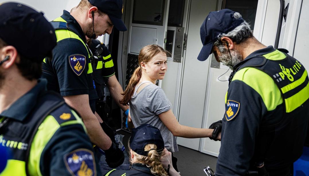 La activista Greta Thunberg.