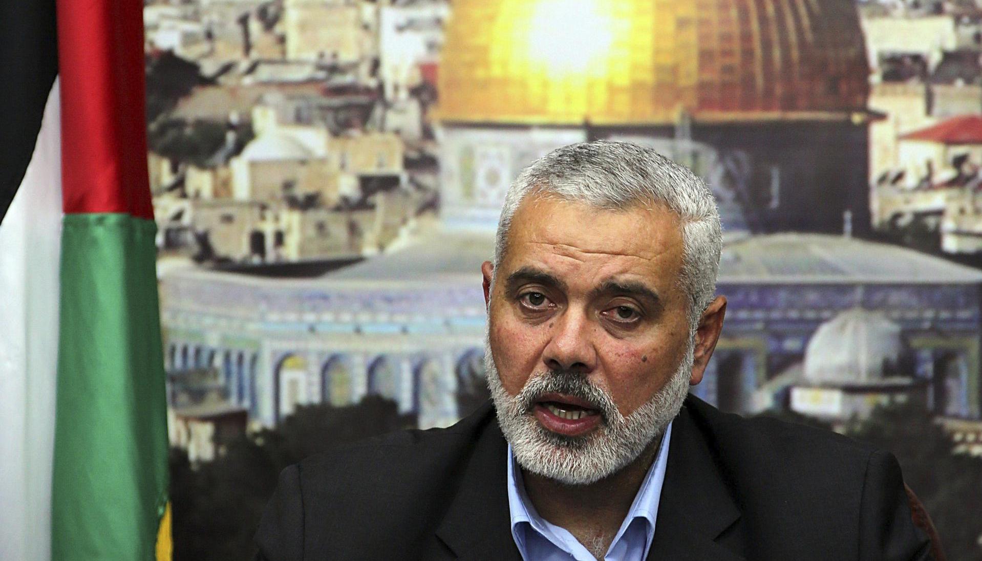 Ismail Haniyeh, líder político de Hamás. 
