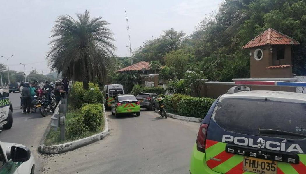 Fachada del motel donde ocurrió el feminicidio. 