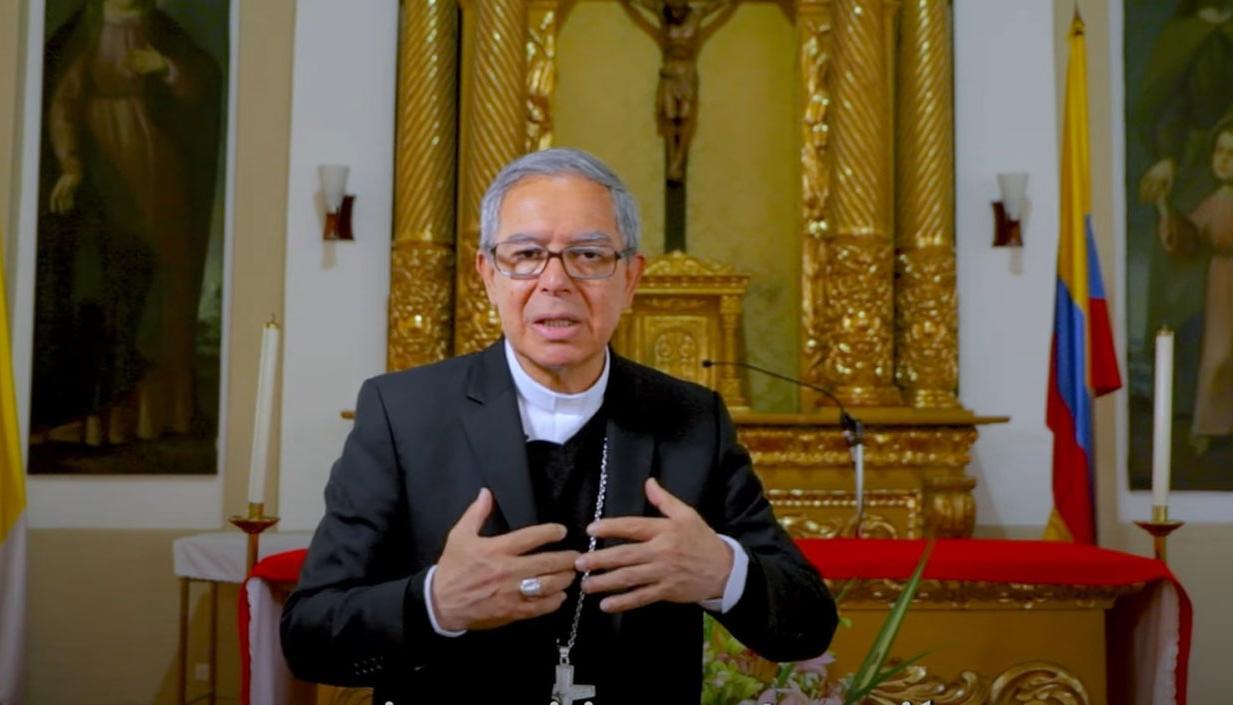 El cardenal Luis José Rueda, presidente de la Conferencia Episcopal de Colombia