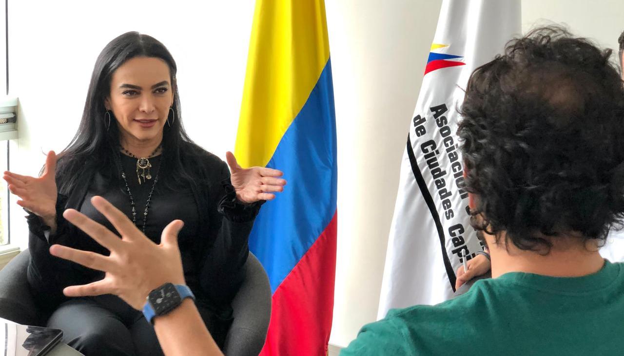 Luz María Zapata, directora de Asocapitales.