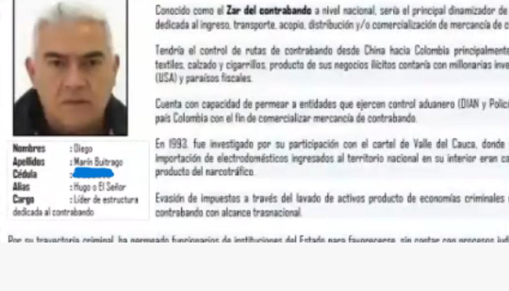 Diego Marín Buitrago, conocido como 'papá Pitufo' o 'Pitufo'.