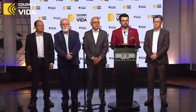 Explicación de autoridades de salud sobre intervención de la EPS Sanitas
